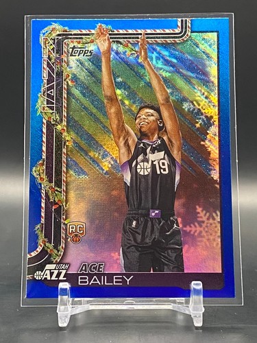 Ace Bailey [Golden Glitter] #H165 2025 Topps Holiday card