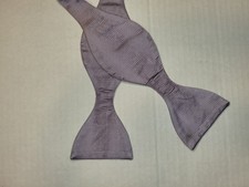 PINK  SOLID  men's bow tie 100 Silk Made United Kingdom