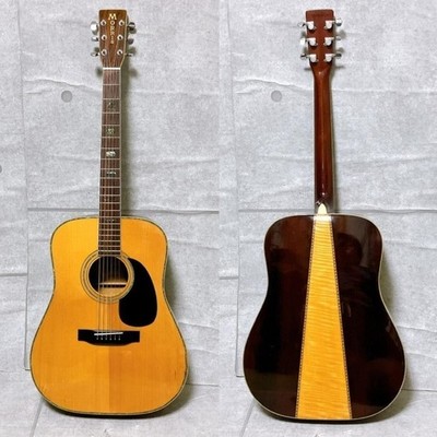 Morris Acoustic Guitar W-40 Japan Vintage 70s made Dreadnought Used From Japan