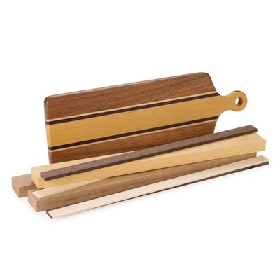 Woodcraft Woodshop Road Runner Charcuterie Board Kit - 3/4'' x 5-1/4'' x 16'' Canal
