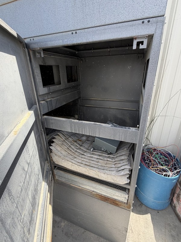 2010 used Industrial Maid fume extractor