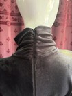 Juicy Couture 25 Limited Velour Track Jumpsuit in Black with Metallic Stripe S — photo 5