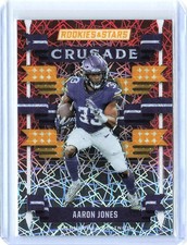 2024 Panini Rookies & Stars Aaron Jones Crusade Longevity Football Card