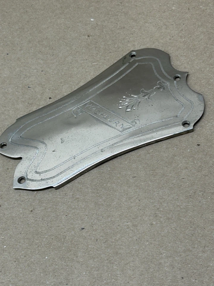 The New  Washburn Latest Model Bowl Back Mandolin TUNING PEG BACK PLATE - Image 2 of 4