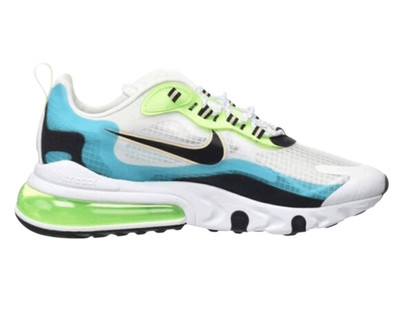 NIKE Air Max 270 React 'Oracle Aqua Ghost Green' Running Shoes Size 8