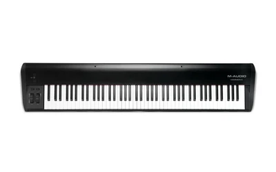 M-AUDIO Hammer 88 MIDI keyboard 88 keys USB Black, White M-AUDIO - Photo 1/4