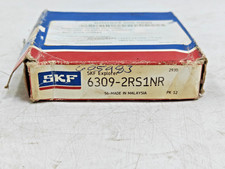 6309-2RS1NR SKF Deep Groove Ball Bearing with Snap Ring SKF 6309 2RS1 NR NEW