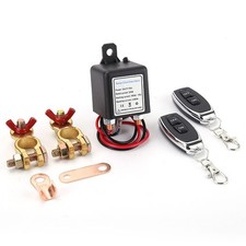 Kill Switch For Car Remote Battery Disconnect Switch 12V/24V 200A Remote IOLN