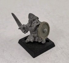 Dwarf ME33 Alternative Sword 4 - 1985 Citadel Lord of the Rings LOTR Miniature