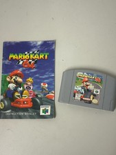 Mario Kart 64 Racing Nintendo 64 N64 Original Authentic Game Tested With Manual