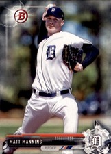 2017 Bowman Draft #BD37 Matt Manning - BB