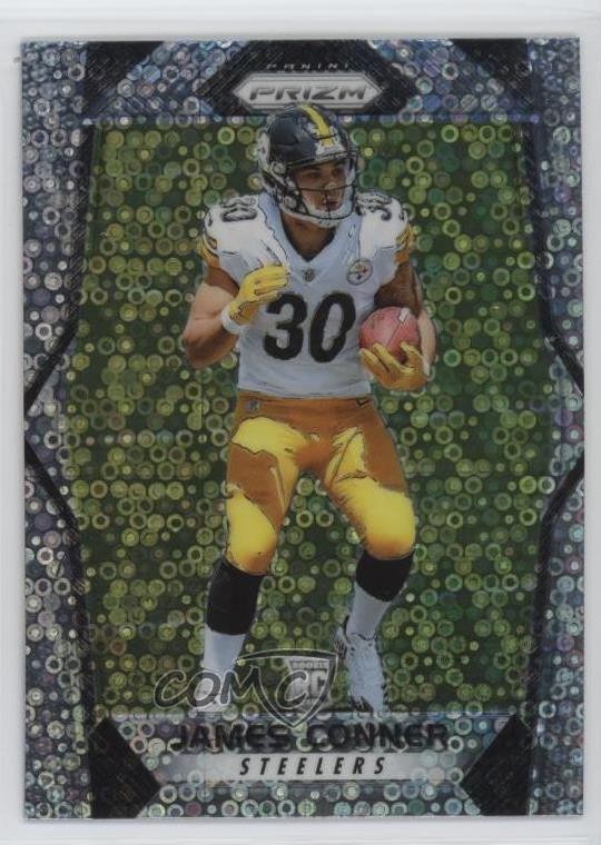 2017 Panini Prizm Rookies Disco Prizm James Conner #225 0i1b