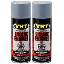 VHT Paint VHTSP148 (2-PACK); Engine Enamel 11oz Aerosol Light Gray Primer 550°F
