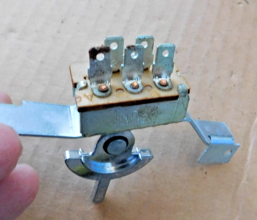 INTERRUPTOR DE CONTROL DEL MOTOR SOPLADOR CALENTADOR NUEVO 1966-67 BUICK ELECTRA LESABRE WILDCAT Foto 3 de 3