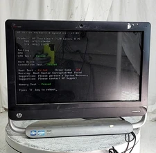 HP TouchSmart 7320 A7L21UT#ABA AIO PC INTEL i3-2120 2GB 250GB SEE NOTES