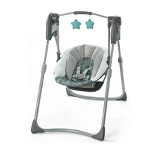 New Graco Slim Spaces Compact Baby Swing, (Not in original packaging.)