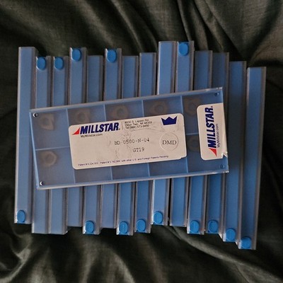 MILLSTAR BD-0500-N-08 | 10 New Carbide Inserts 