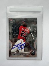 Topps 2022 Now Michael Harris II Rookie Award Winner Autograph #OS-35 Braves