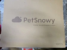 Cat Litter Box Liners for PetSnowy SNOW+ Cat Litter Box, 60 PCS Self-Sealing ...