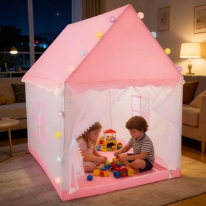 Pink Children's Play Tent Playhouse