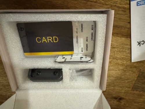 Smart Cabinet Lock By Vertic. Model F3BC. NEW In Box. Bluetooth App. RFID Card - Picture 5 of 9