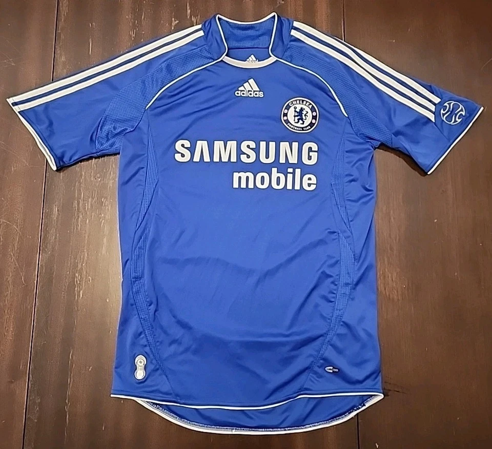 Camiseta de fútbol local Adidas Chelsea Frank Lampard #8 para hombre talla S material Climacool Foto 2 de 4