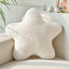 Xiashrk Star Pillow, Decorative Throw Pillows for Bed Couch, 15" Star Shaped Pil