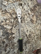 Mac Tools 1/4" DRIVE AXIS 90-TOOTH FLEX-HEAD COMFORT-HANDLE RATCHET - 9"