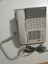 2 Panasonic KX-T7220 White 24 Button Digital Telephones in original boxes