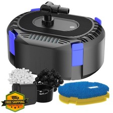 AquaMiracle Pond Filter Pump 400GPH 200-350Gal