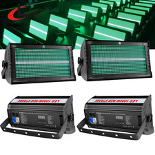 4X RGBW 8 8 LED Strobe Light DMX512 Wash Strobe Stage Effect 3IN1 DJ Disco Party