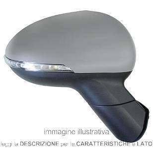 Specchio Specchietto Retrovisore per Kia Rio 2011-2015 Sinistro - AutoStore24