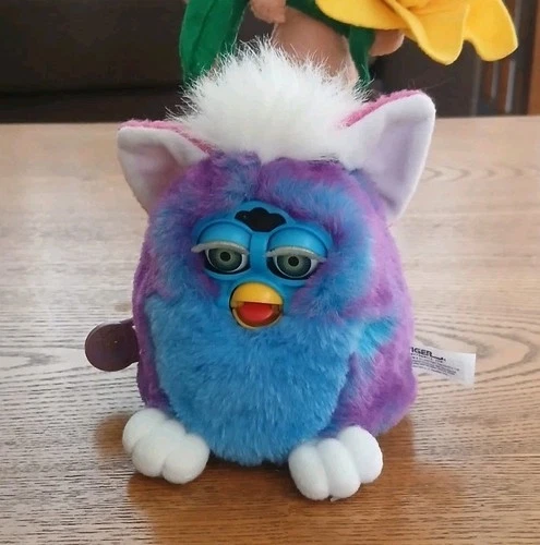 Vintage 1999 Furby Babies Blue Change READ DESCRIPTION PLEASE