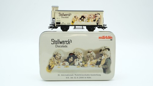 Märklin H0 48300 Kühlwagen mit Bremserhaus Stollwerck  Gk der DRG | Condition: Gebraucht