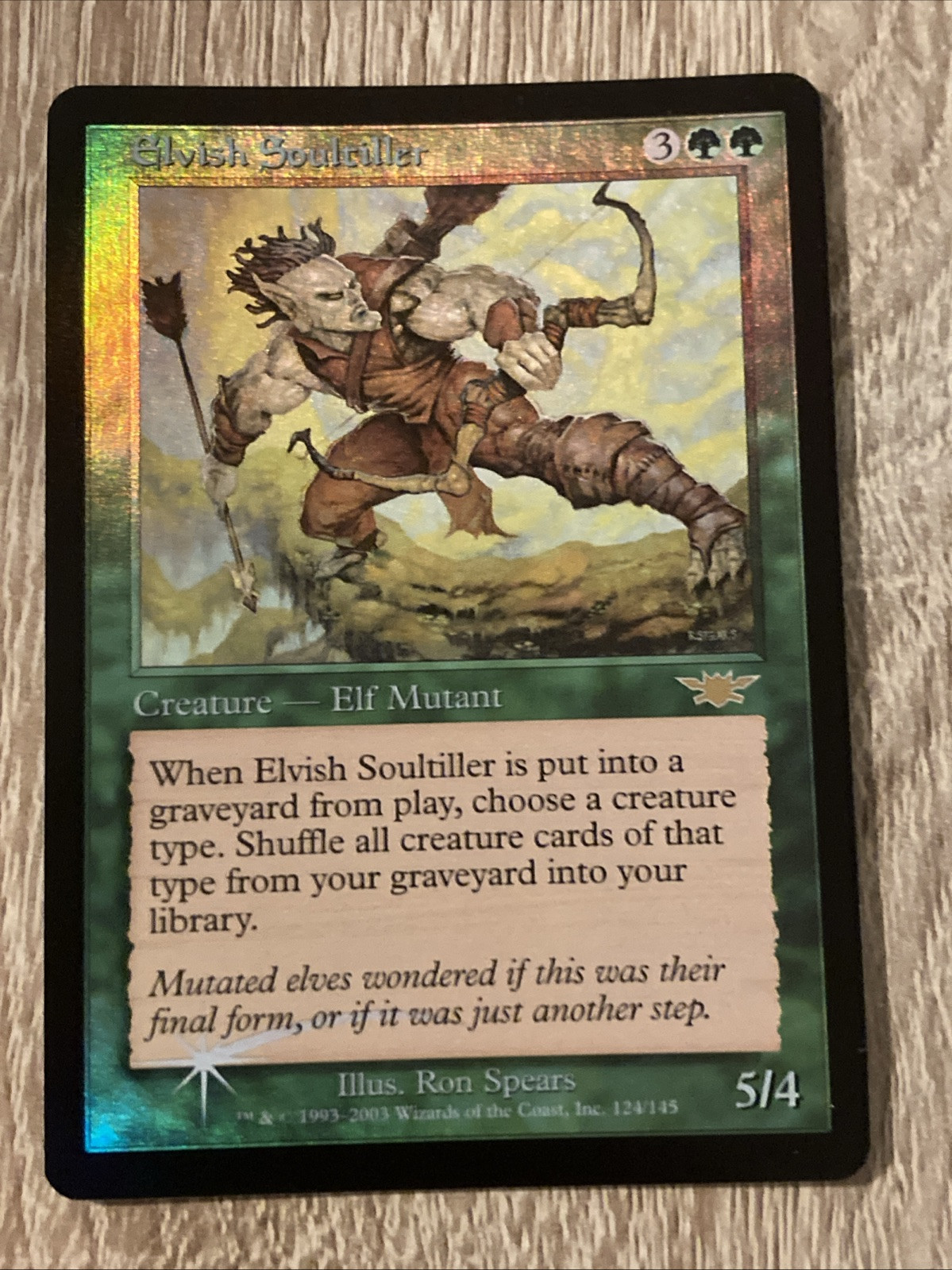 Elvish Soultiller Foil Magic Legions 2003 NM MAGIC GATHERING CARD