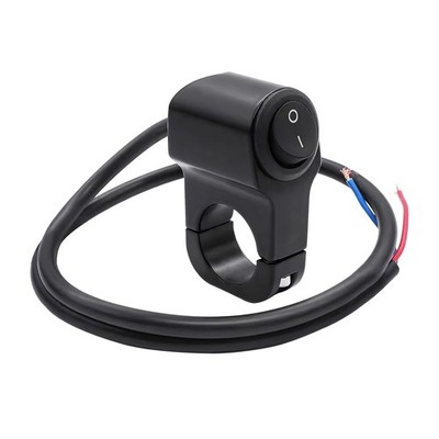 12V Waterproof Motorcycle Handlebar Light Switch On-Off Universal 7/8
