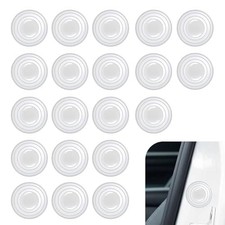 Car Door Shock Absorber, Fluorescent White Self 20 PCS Fluorescent white