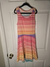 The Children's Place Girls Multi Color Tank Dress/ Size L 10/12