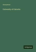 Anonymous | University Of Calcutta | Taschenbuch | Englisch (2025)