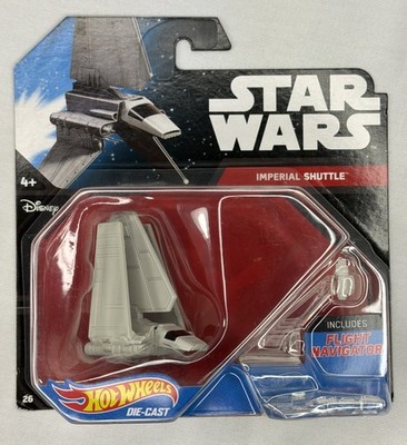 Star Wars Hot Wheels 2015 Imperial Shuttle Diecast Vehicle W/ Flight Navigator 