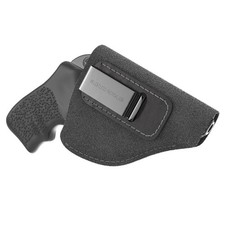 Made in USA Suede Leather Revolver Holster - Fits .38 Special & J Frame Revol...