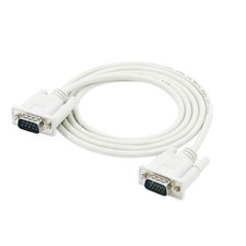 1.35M 4.4 FT DB9 9 Pin Male To VGA Video 15 Pin Male Serial Port RS232 Cable