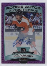 2019 O-Pee-Chee Platinum Rookie Autos Violet Pixels Joel Farabee #R-JF Auto k2t