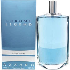 CHROME LEGEND by Azzaro cologne for men EDT 4.2 oz New in Box