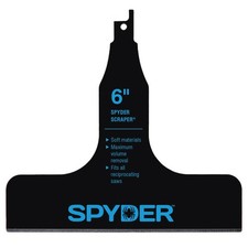 6 in Scraper Blade Attachment for Reciprocating Saws Spyder 00321