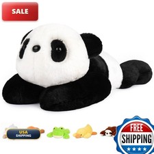 Niuniu Daddy Panda Weighted Stuffed Animals Plush Pillow for Kids