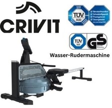 CRIVIT Wasser-Rudergerät Hometrainer Multifunktions Sportgerät Rudermaschine NEÚ