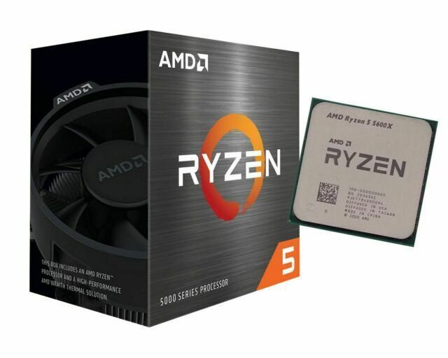 AMD Ryzen 5 5600X 3.7 GHz Six-Core AM4 Processor