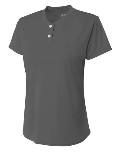A4 NG3143 Youth Poly Interlock Tek 2-Button Henley Peak Performance Shirt - Picture 4 of 10