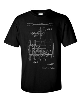 First Integrated Circuit Patent Electrical Engineer Computer T-Shirt